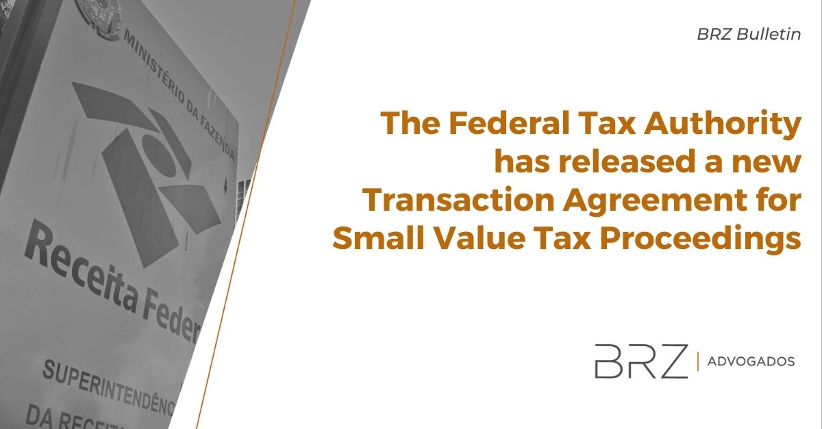 The Federal Tax Authority has released a new Transaction Agreement for Small Value Tax Proceedings.